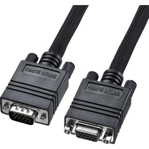 SANWA ディスプレイケーブル 延長用ナイロンメッシュタイプ