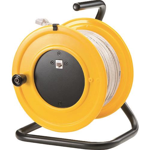 SANWA 巻取り延長CAT6LANケーブル