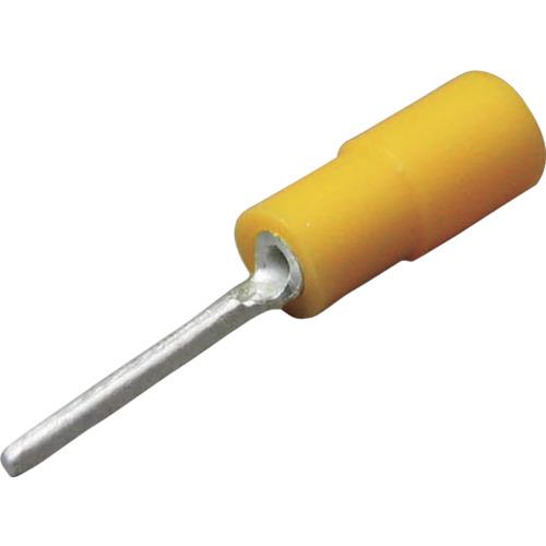 ニチフ 環境配慮形 絶縁被覆付圧着端子 (TC形)棒形 TMEX TC-0.3-9.5-YEL (100P)