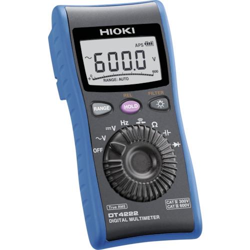 HIOKI デジタルマルチメータ DT4222 書類3点付