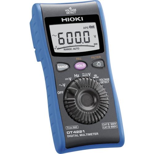 HIOKI デジタルマルチメータ DT4221 書類3点付