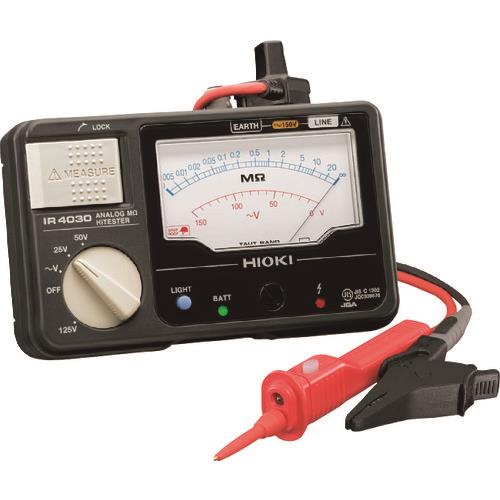 HIOKI アナログ絶縁抵抗計(3レンジ) IR4030-11 書類3点付