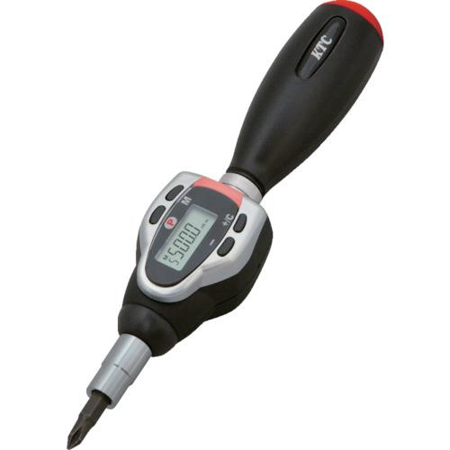 KTC トルクレンチ(デジタル式) デジラチェドライバタイプ トルク調整範0.5~2.5N・m 差込角6.3mm