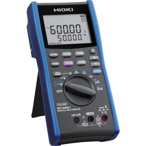 HIOKI デジタルマルチメータ DT4281 書類3点付