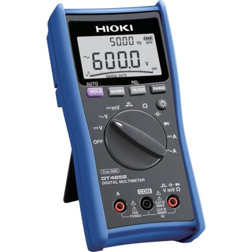 HIOKI デジタルマルチメータ DT4252 書類3点付