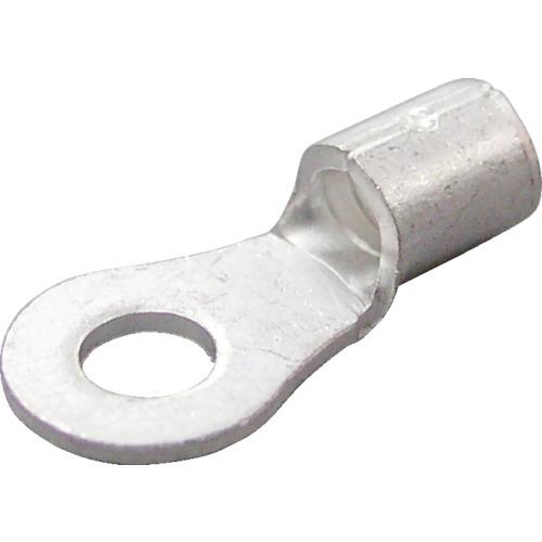 ニチフ 裸圧着端子 R形(100P)より線2.63~6.64 外寸9.5