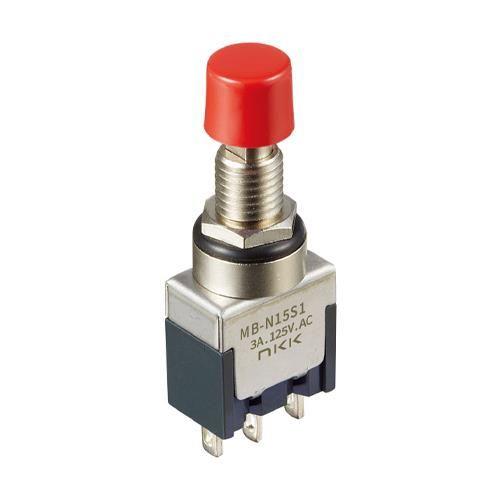 125V/3A 押しボタンスイッチ