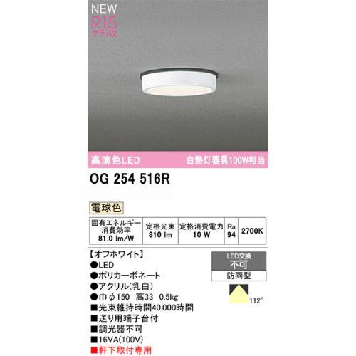 軒下用LEDシーリングライト