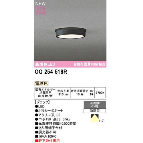 軒下用LEDシーリングライト