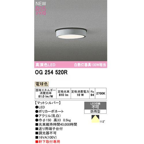 軒下用LEDシーリングライト