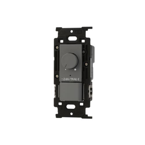 神保電器 NKシリーズ配線器具 逆位相制御方式埋込ライトコントロール＋3路スイッチ TRAIL-E 2.4A ソリッドグレー NKW-RTE24S3 SG