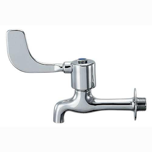 レバー式胴長横水栓 <7219-13>