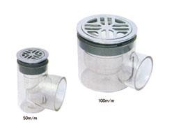 スーパートラップ付目皿D-ZL付(VP・VU兼用浅型) <DZL-STS-PU>