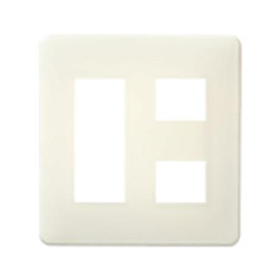 フルカラー モダンプレート5個用(ミルキーホワイト) <WN6005W>