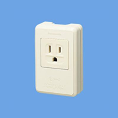 リファインシリーズ 露出アースターミナル付コンセント(接地極付) <WKS214>