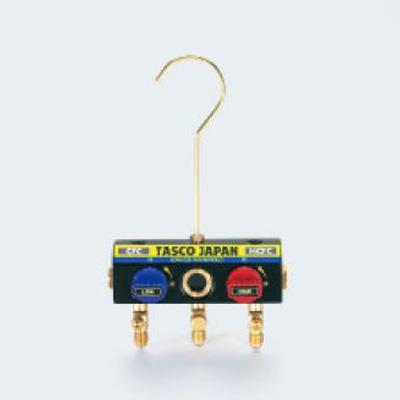 サイトグラス付ボールバルブマニホールドボディ <TA120K-11>