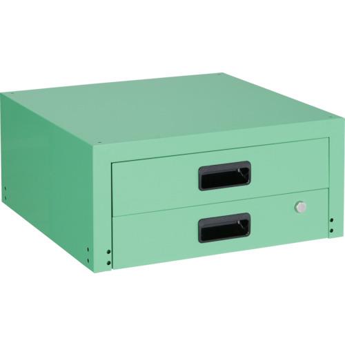 TRUSCO ツールワゴン ラビットワゴン用引出2段 500X500 ヤンググリーン RBW-55X YG