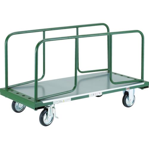 TRUSCO 長尺用運搬車 サイドハンドルH600型 1300X602 TDPT-250-62