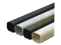 クイックダクト ダクト化粧カバー(67サイズ) <QD-67>(ブラウン)