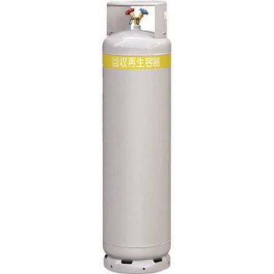 アサダ 一般フロン回収ボンベ フロートセンサーなし 117L 無記名 TF070