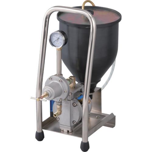 アネスト岩田 小形ダイヤフラムペイントポンプ 5Lホッパー付ポンプ アルミニウム 塗料吐出口G1/4 HDP-705C