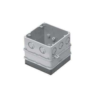 四角PCボックス (鉄塗代カバー付) <4CBL-TA>