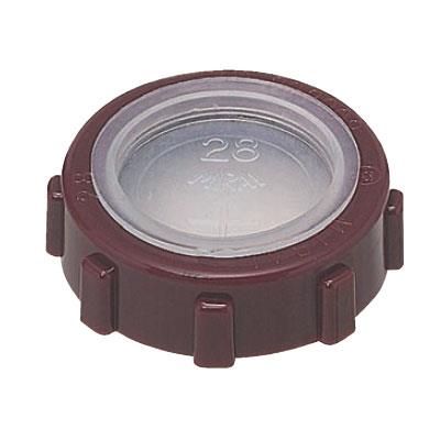 ポリカブッシング(絶緑ブッシング) 厚鋼電線管用 フタ付 <ZVF>