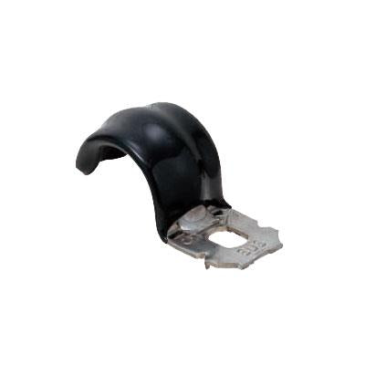 コーティングステンレス片サドル(SV・CVケーブル用) 爪付タイプ <SSKT-DTC>