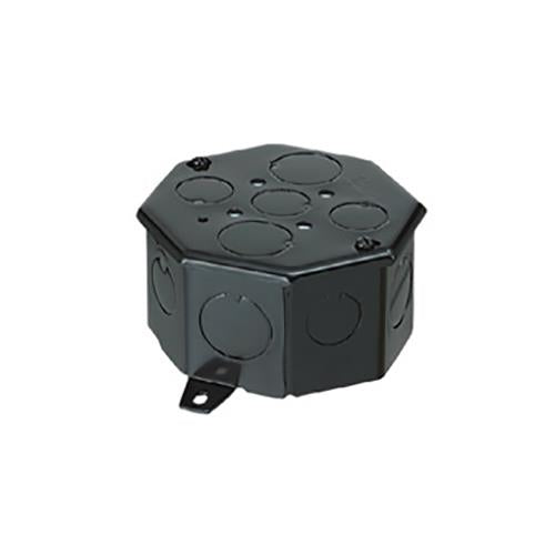 八角コンクリートボックス(鉄製) <OF-8CB-N>