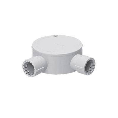 露出用丸形ボックス(Gタイプ) 2方出(L) <MFSM-2LG>