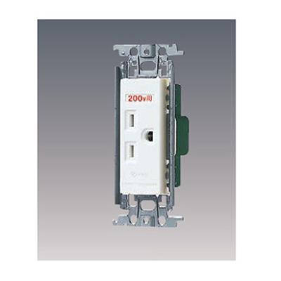 コスモシリーズ 15A・250V埋め込接地コンセント <WTF11123WK>