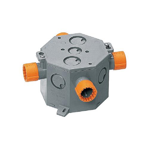 CD・PFハブ付八角コンクリートボックス CD管用 <CD8-75HG>