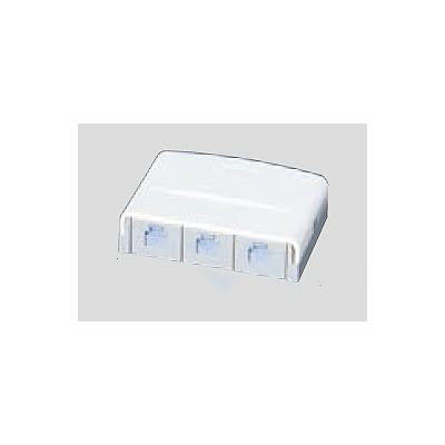 情報モジュラジャック(CAT5E)露出型3個口 <NR3163>