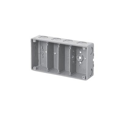 埋込スイッチボックス(塗代無) <CSW-4N-O>