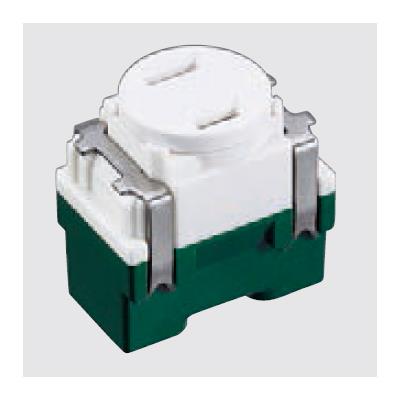 住設機器用埋込扉付コンセント(ホワイト) <WCF3011W>