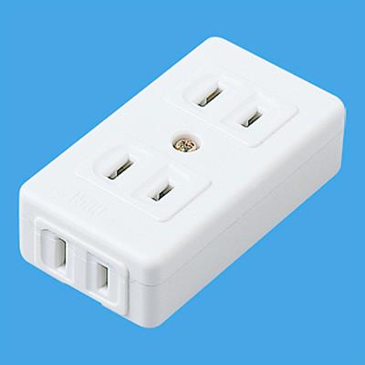 ベターテーブル3個口(ホワイト) <WH2163KW10>