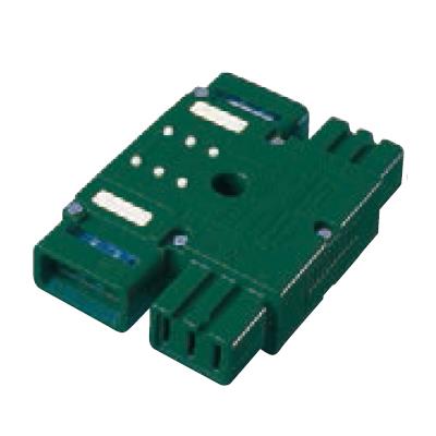 ハーネスジョイントボックス(3心ハーネス2分岐)グリーン <WJ5293G>