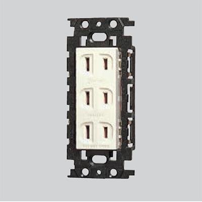 埋込絶縁トリプルコンセント <WN15034K>