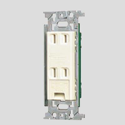 埋込アースターミナル付ダブルコンセント(フラット型) <WN1532K10>