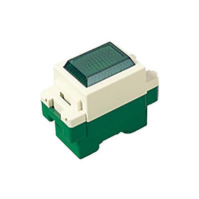 フルカラー埋込パイロットランプ(緑) <WN3031GK>