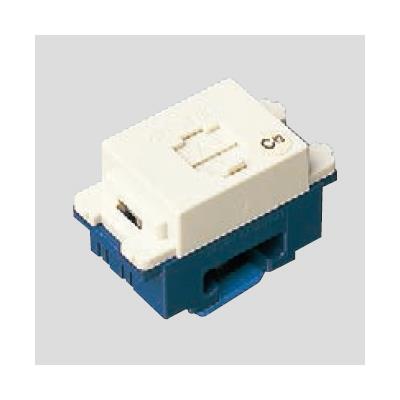 埋込C付テレホンモジュラジャック(6極2心) <WN4623K>