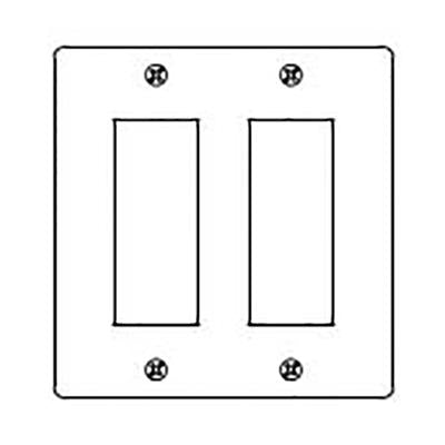 新金属プレート6個用(標準プレート) <WN7506>