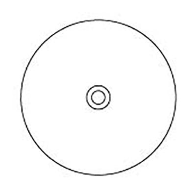 新金属プレート丸型(電話線プレート) <WN7580>