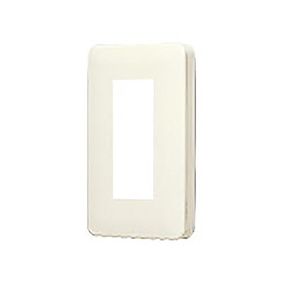 フルカラーモダンプレート3個用(腰高プレート)ミルキーホワイト <WN8053W>