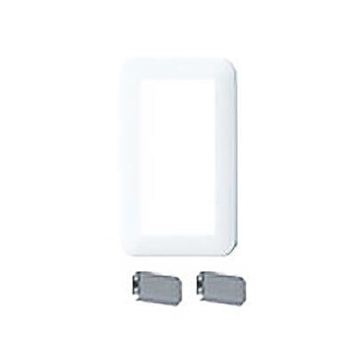 コスモシリーズワイド21 簡易耐火用スイッチプレートラウンド(シングルスイッチ用)ホワイト <WTC7301W>