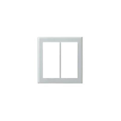 コスモシリーズワイド21 新金属スイッチプレート2型(2連用/2連) <WTC9202>