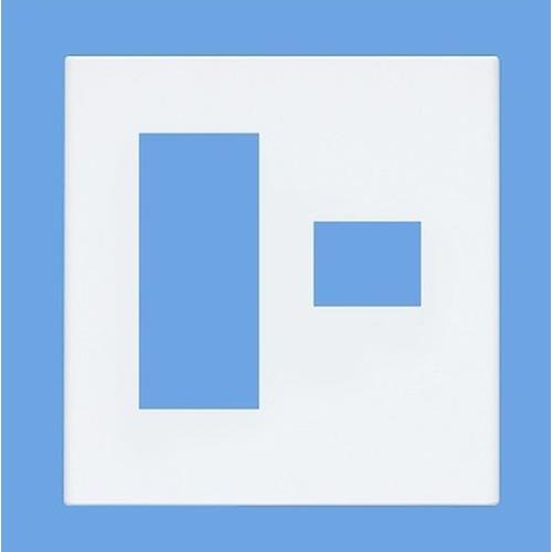 コスモシリーズワイド21 コンセントプレートスクエア(2連用/4個用・3個+1個用)ホワイト <WTF8074W>