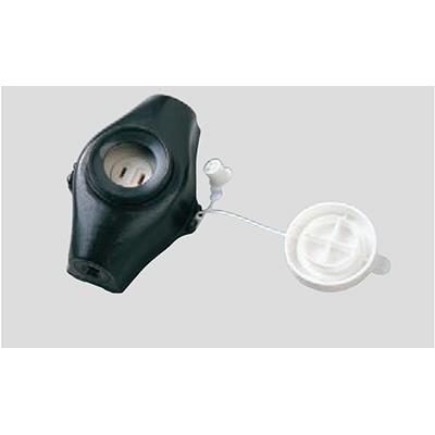 農芸用防水分岐コンセント(黒) <WW2421>