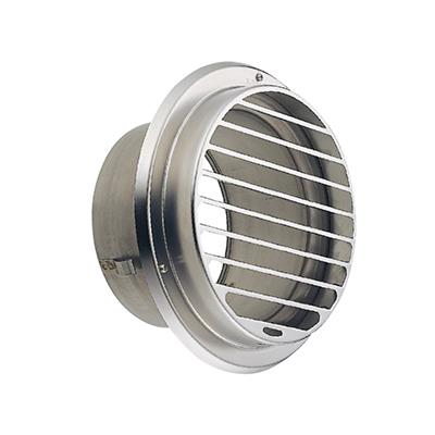 ステンレス丸型ガラリ低圧損 <SBV>