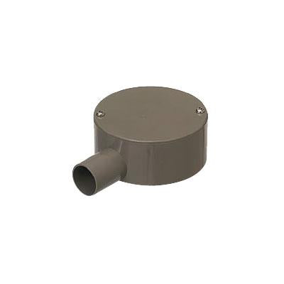 露出用丸型ボックス(平蓋) <PVM-1>